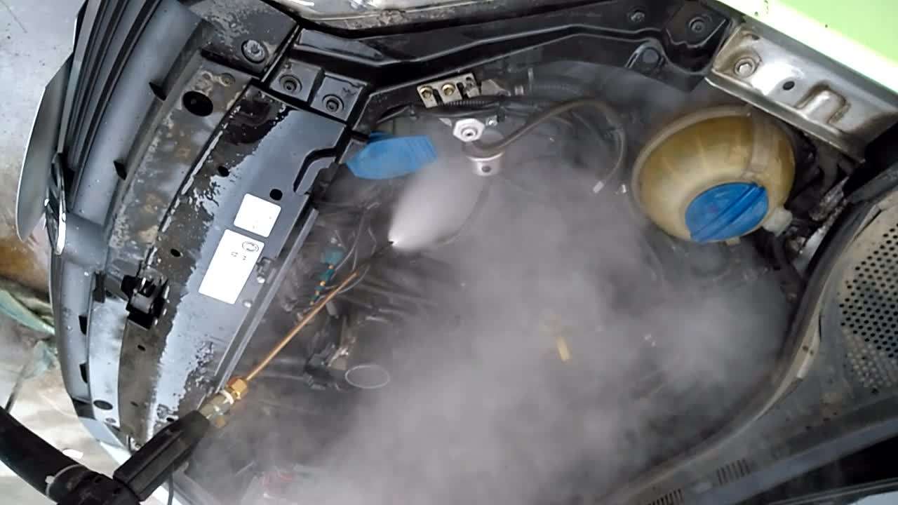 蒸汽洗車機(jī)洗車效果